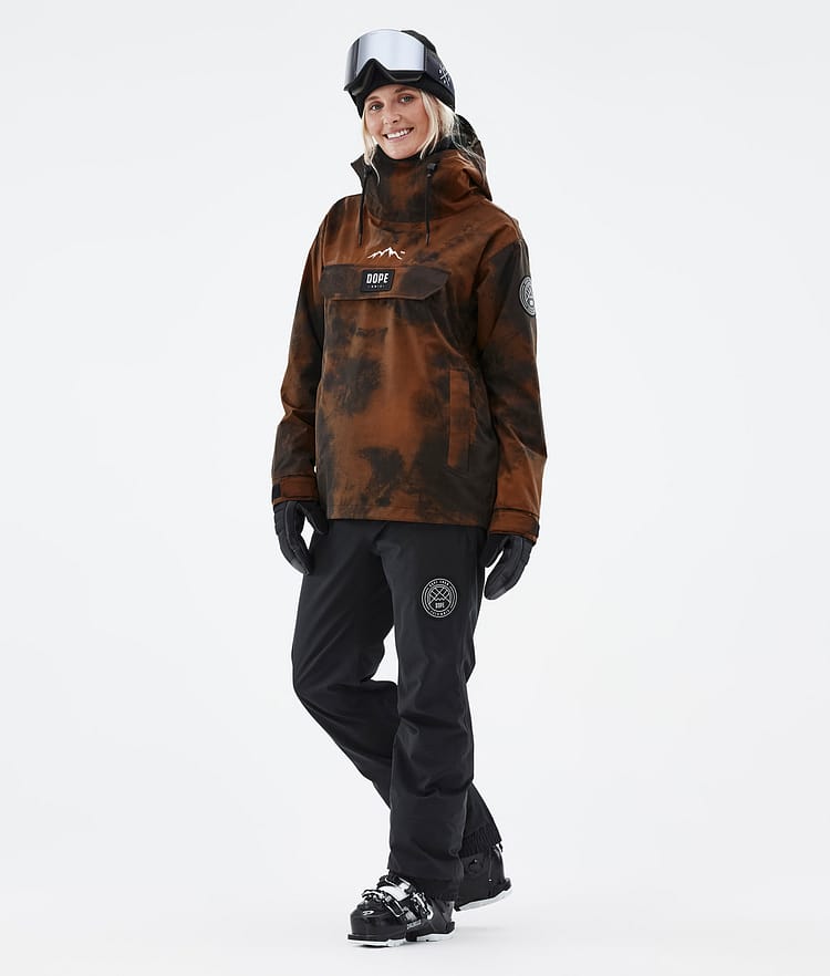 Dope Blizzard W 22 Skijakke Dame Smudge Orange, Image 3 of 9