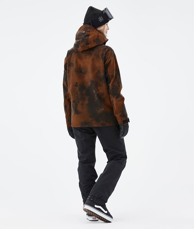 Dope Blizzard W 22 Snowboardjakke Dame Smudge Orange, Image 5 of 9