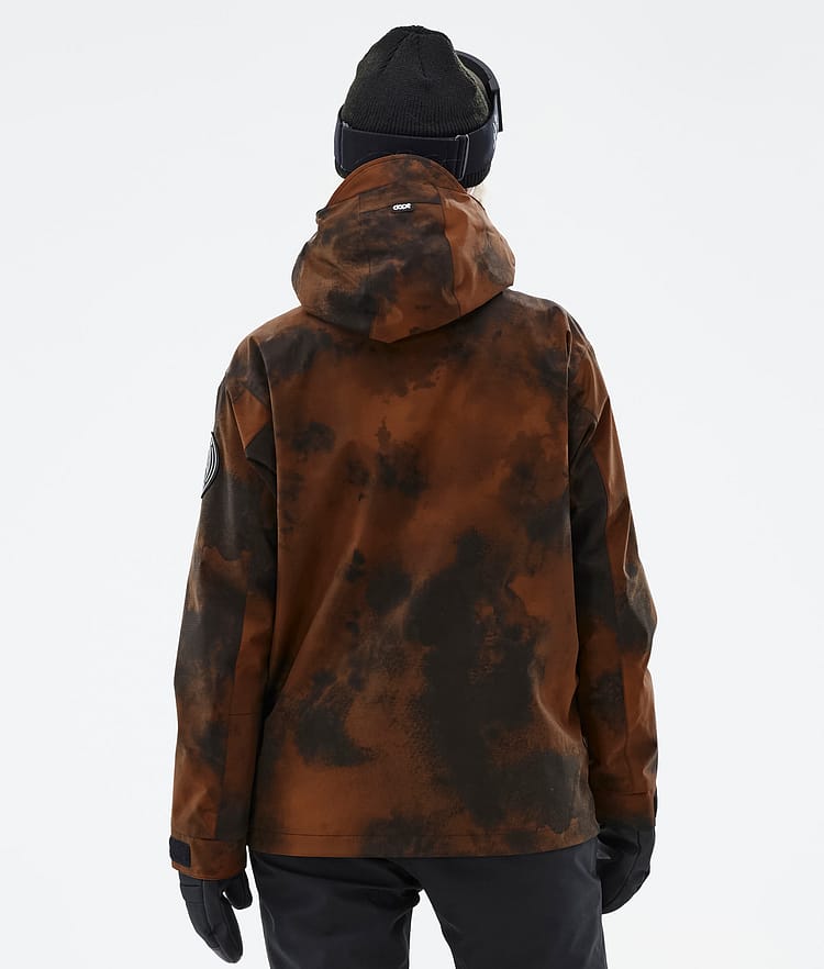 Dope Blizzard W 22 Snowboardjakke Dame Smudge Orange, Image 7 of 9