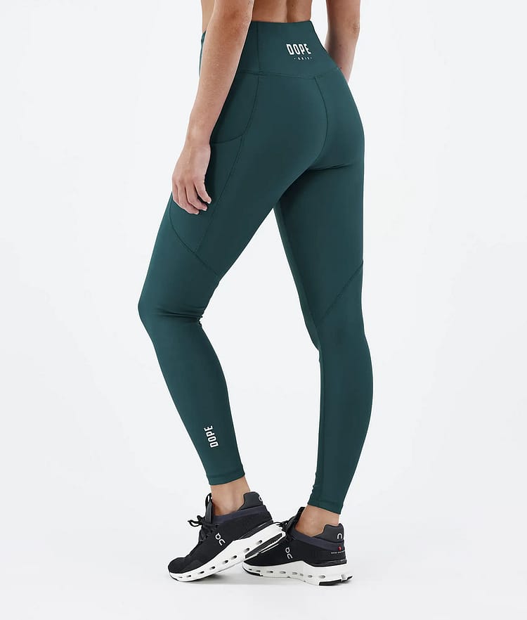 Dope Lofty Tech Leggings Dame Bottle Green, Bilde 2 av 8