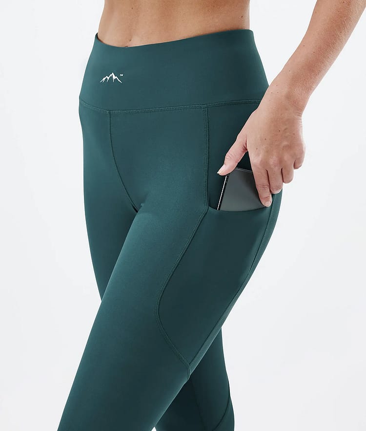 Dope Lofty Tech Leggings Dame Bottle Green, Bilde 5 av 8