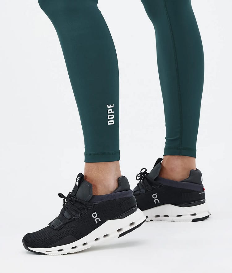 Dope Lofty Tech Leggings Dame Bottle Green