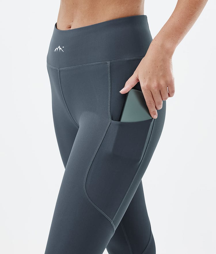 Dope Lofty Tech Leggings Dame Metal Blue