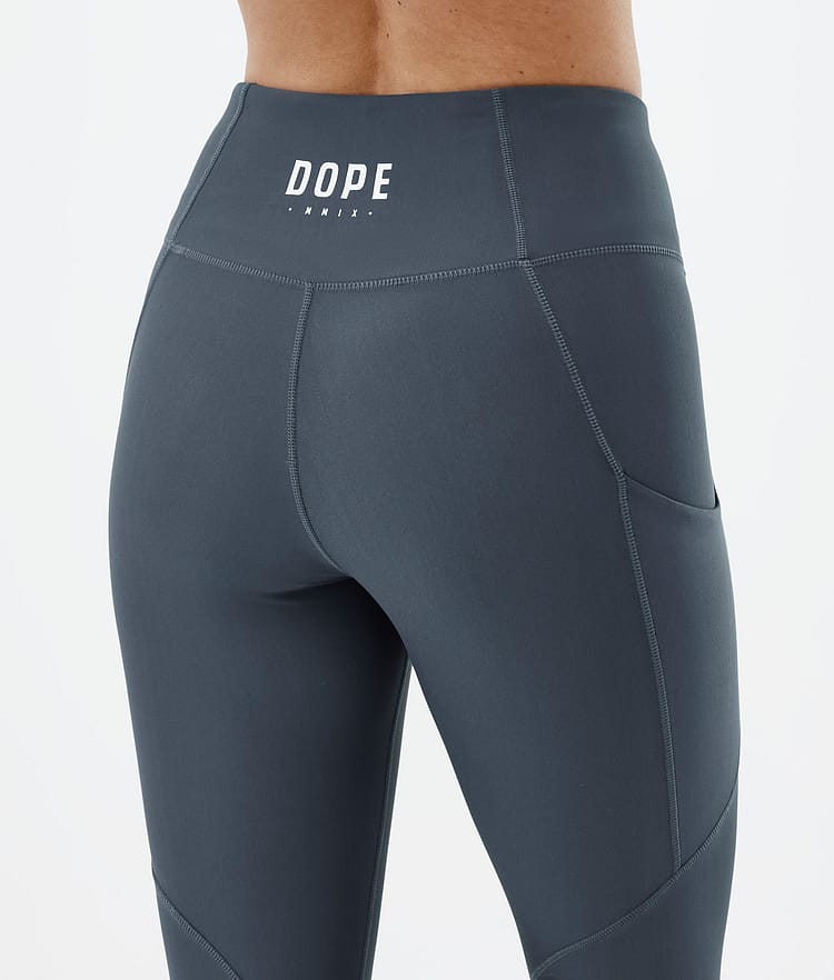 Dope Lofty Tech Leggings Dame Metal Blue, Image 7 of 8