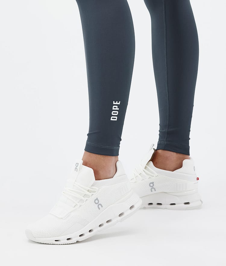 Dope Lofty Tech Leggings Dame Metal Blue