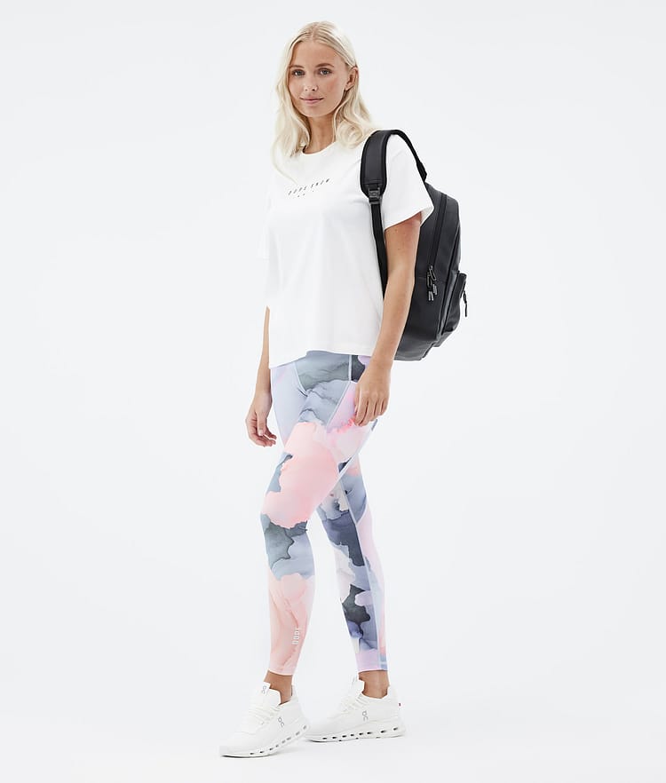 Dope Lofty Tech Leggings Dame Blot Peach