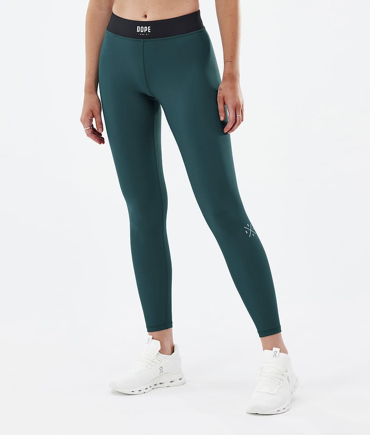 Dope Razor Leggings Dame Bottle Green