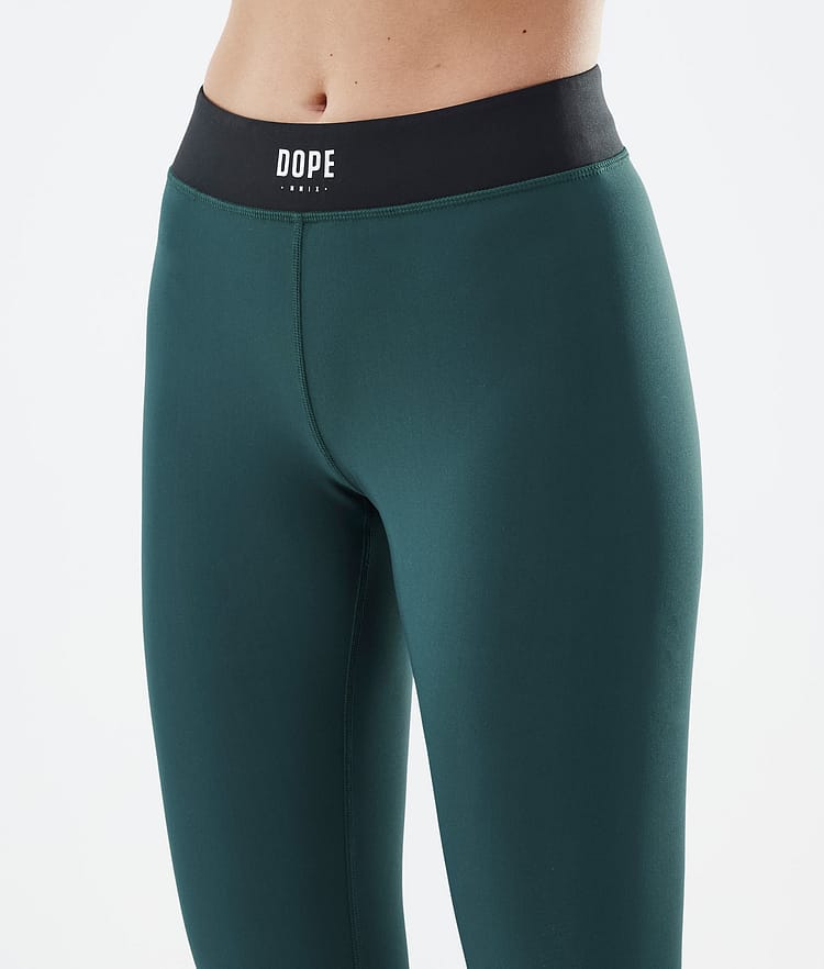 Dope Razor Leggings Dame Bottle Green