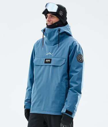 Dope Blizzard Snowboardjakke Herre Blue Steel