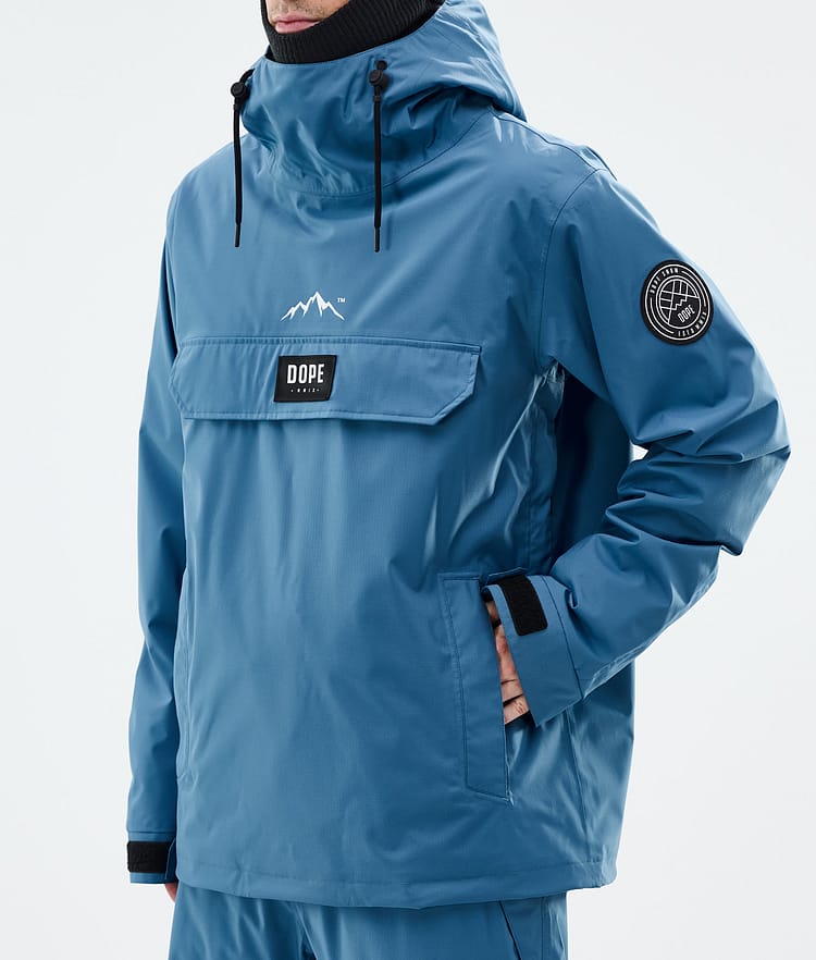 Dope Blizzard Snowboardjakke Herre Blue Steel Renewed, Bilde 7 av 8