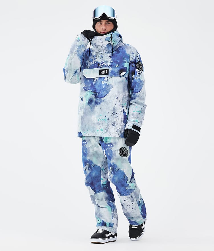 Dope Blizzard Snowboardjakke Herre Spray Blue Green, Image 2 of 8