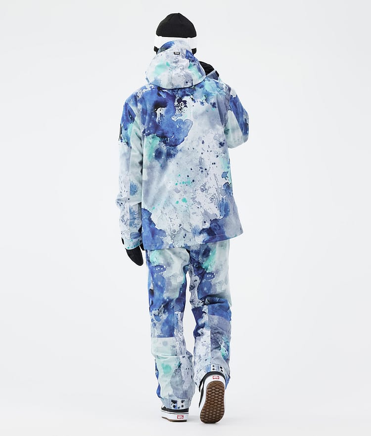 Dope Blizzard Snowboardjakke Herre Spray Blue Green, Image 4 of 8