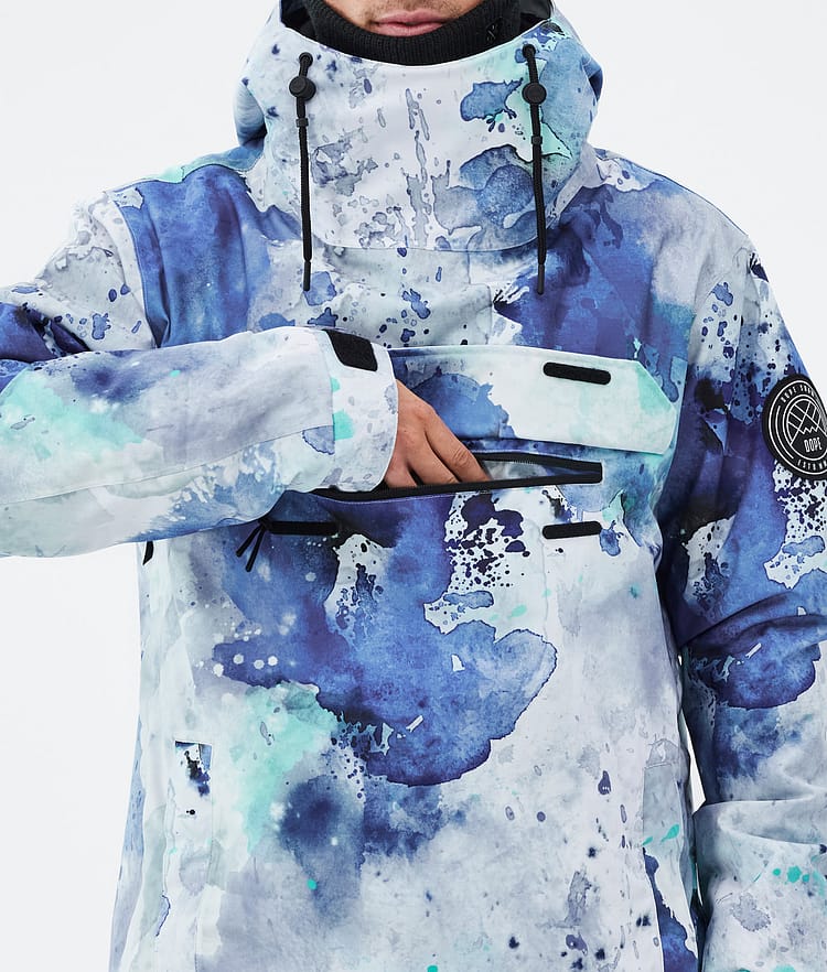 Dope Blizzard Skijakke Herre Spray Blue Green, Image 8 of 8