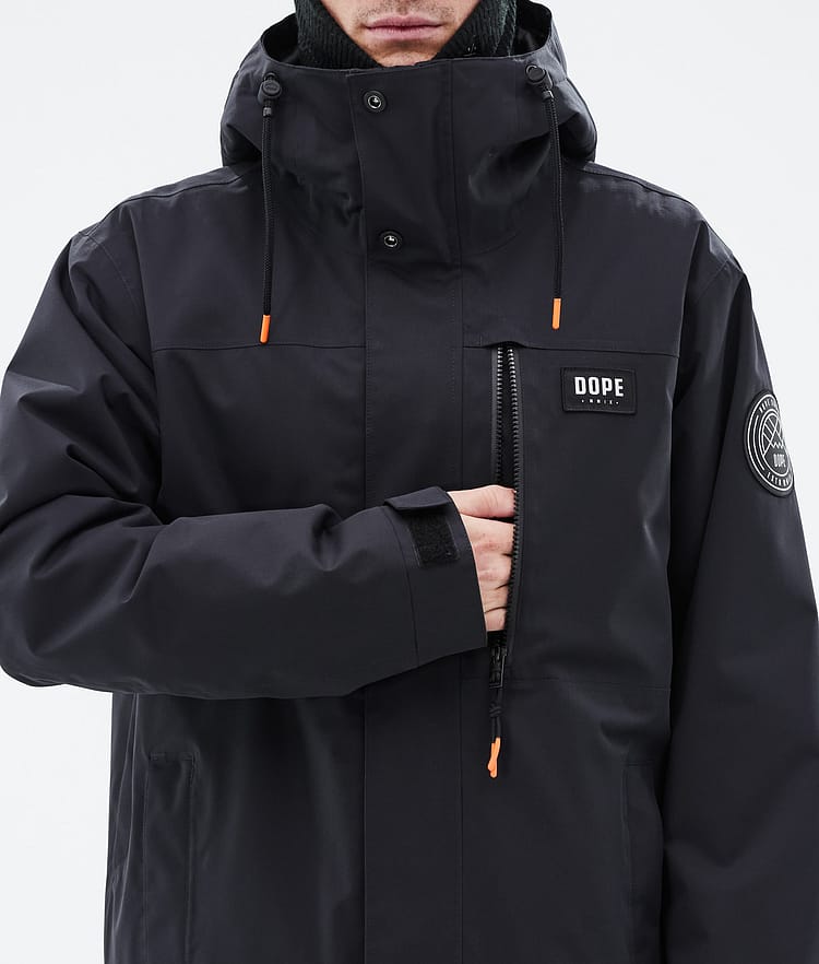 Dope Blizzard Full Zip 24 Snowboardjakke Herre Black, Bilde 8 av 9