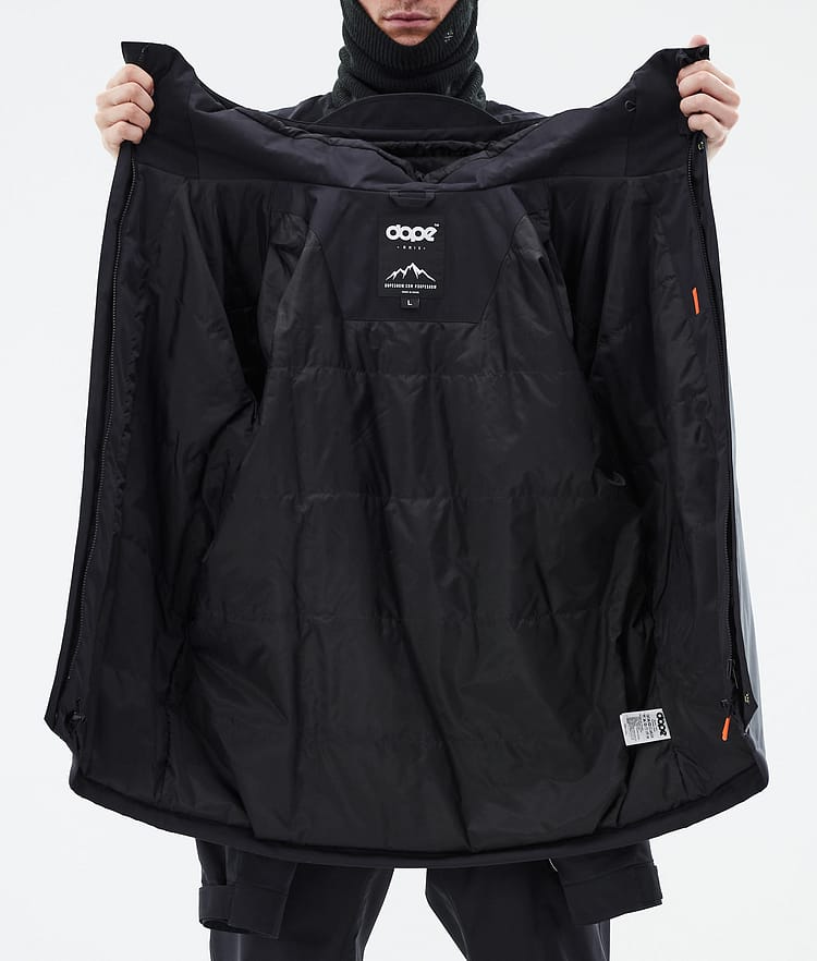 Dope Blizzard Full Zip 24 Skijakke Herre Black, Bilde 9 av 9