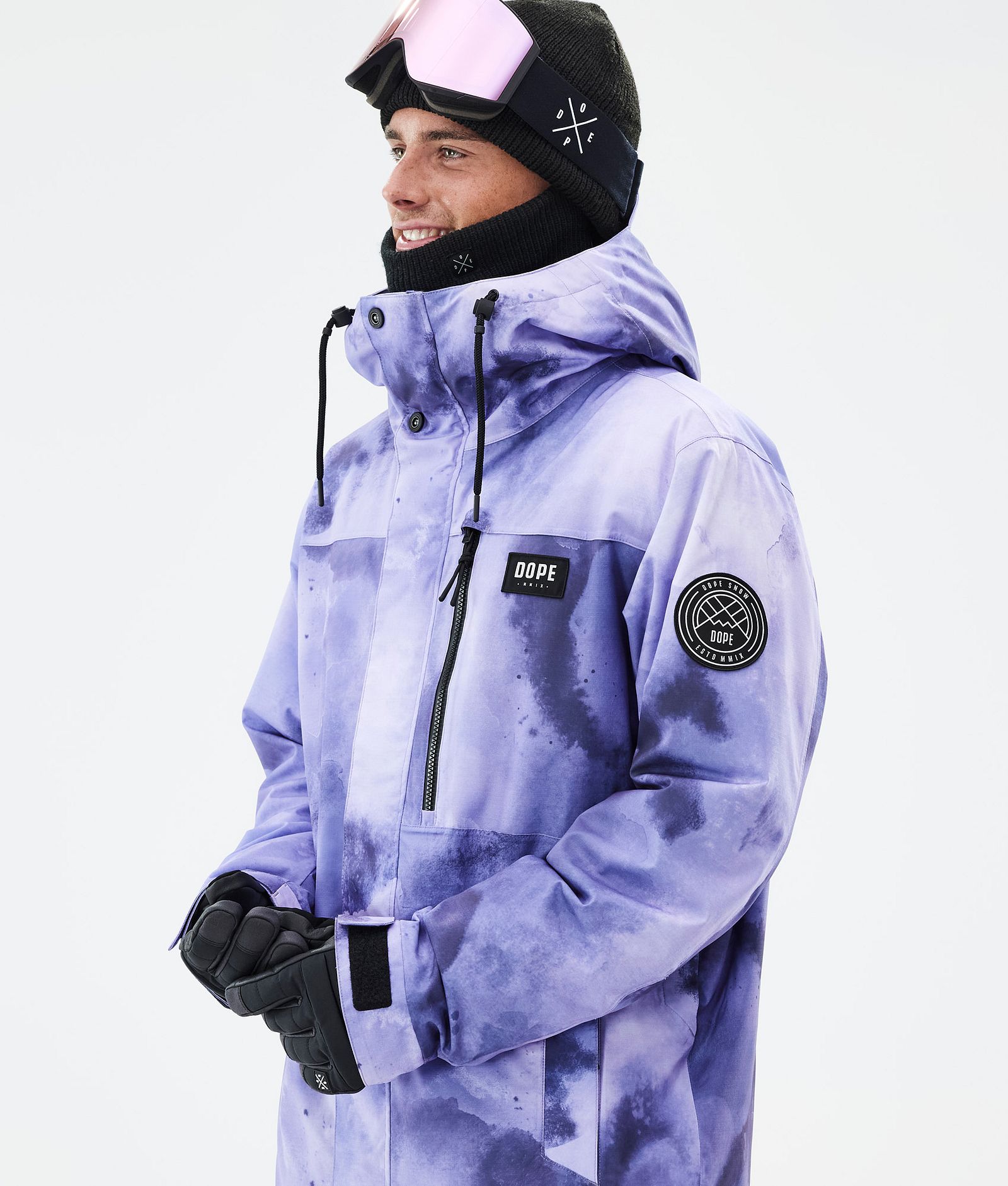 Dope Blizzard Full Zip Skijakke Herre Liquid Violet, Bilde 2 av 10