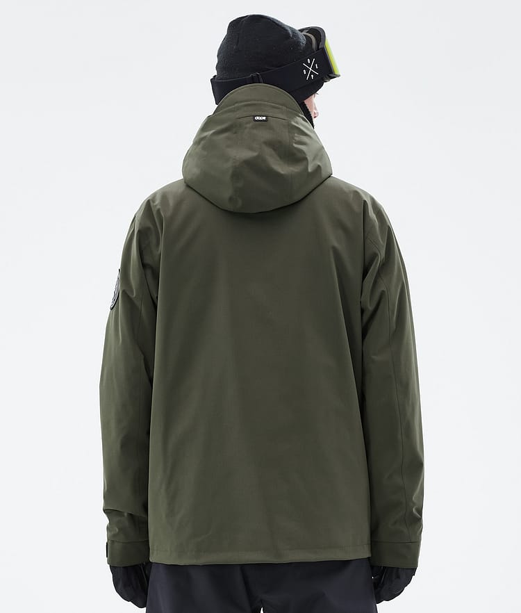 Dope Blizzard Full Zip 24 Snowboardjakke Herre Olive Green Renewed, Bilde 6 av 9