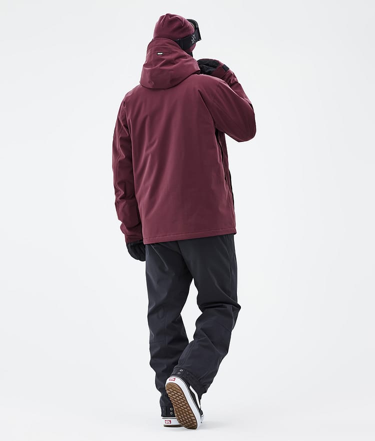 Dope Blizzard Full Zip Snowboardjakke Herre Burgundy, Bilde 5 av 9