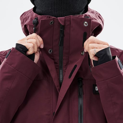 Glidelås foran med doble klaffer Hovedproduktdetaljbilde,