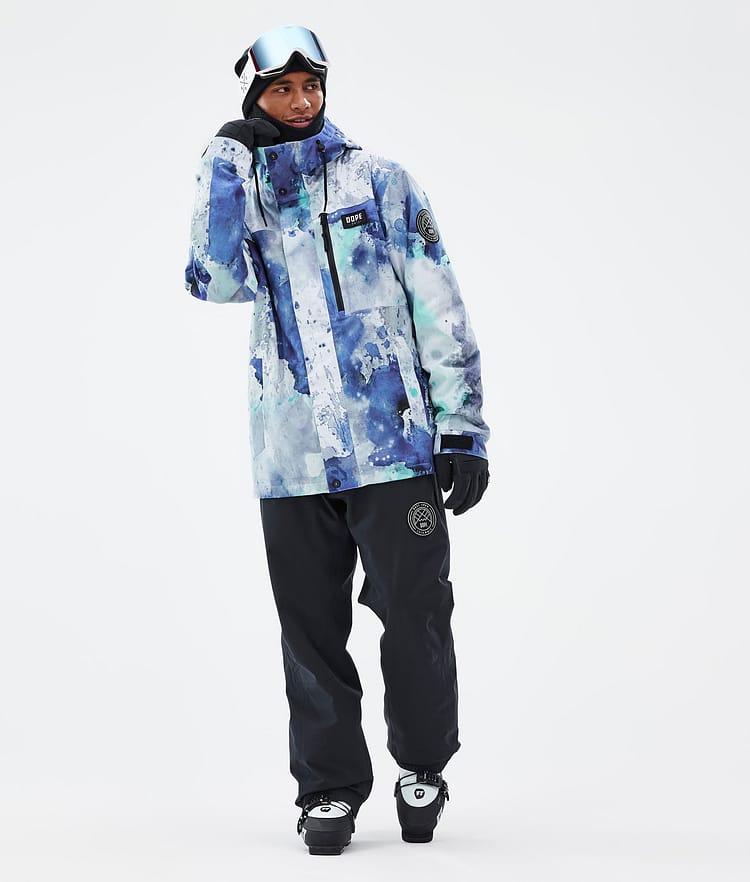 Dope Blizzard Full Zip Skijakke Herre Spray Blue Green, Bilde 2 av 9