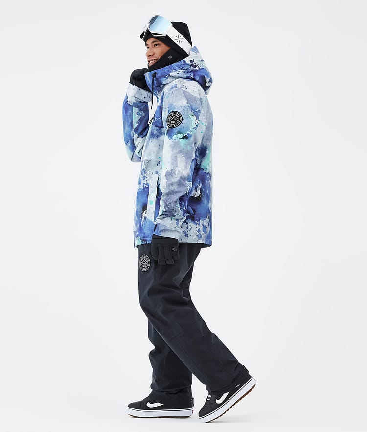 Dope Blizzard Full Zip Snowboardjakke Herre Spray Blue Green, Bilde 3 av 9