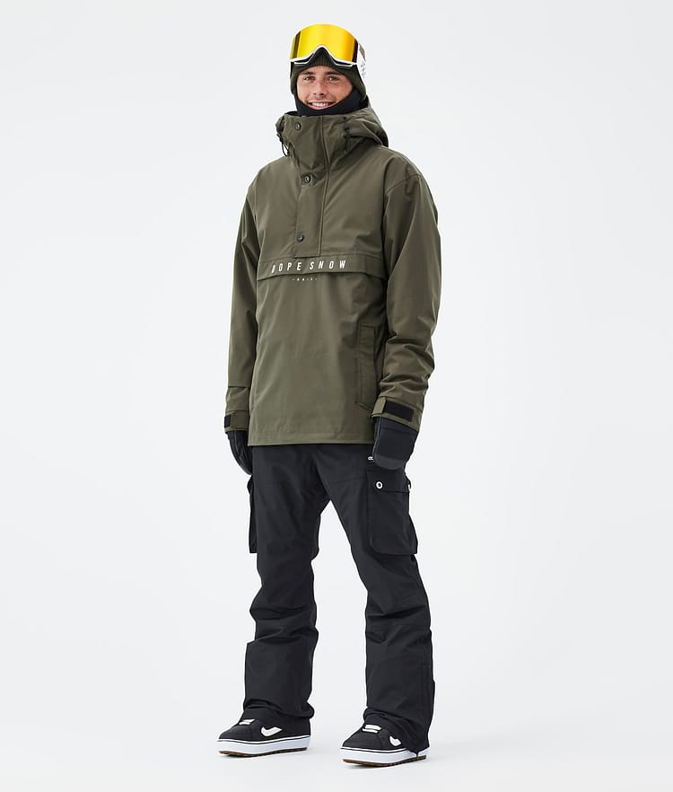 Dope Legacy Snowboardjakke Herre Olive Green, Bilde 3 av 8