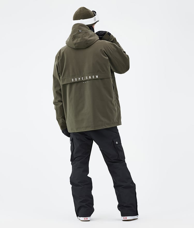 Dope Legacy Snowboardjakke Herre Olive Green, Bilde 5 av 8