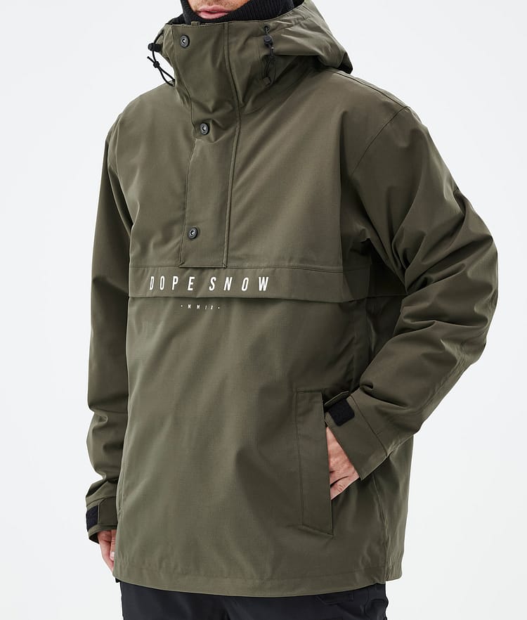 Dope Legacy Snowboardjakke Herre Olive Green, Bilde 7 av 8