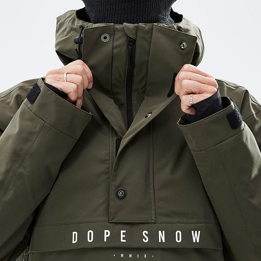 Halvglidelås med dobble klaffer Hovedproduktdetaljbilde,