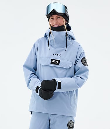 Dope Blizzard W Snowboardjakke Dame Light Blue