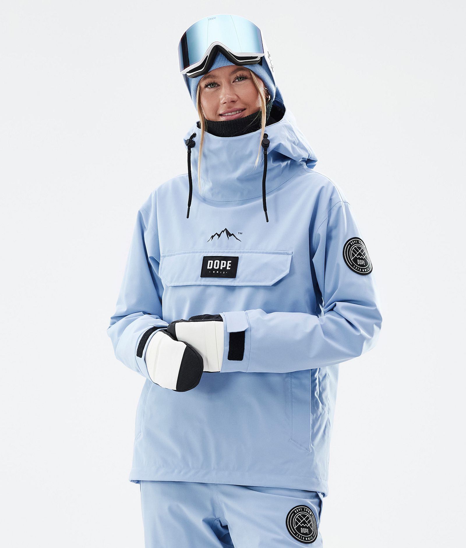 Dope Blizzard W Snowboardjakke Dame Light Blue, Bilde 1 av 8