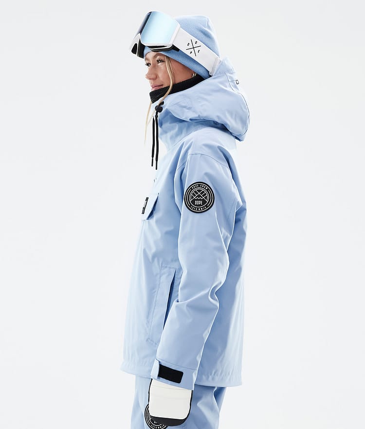 Dope Blizzard W Snowboardjakke Dame Light Blue, Bilde 6 av 8