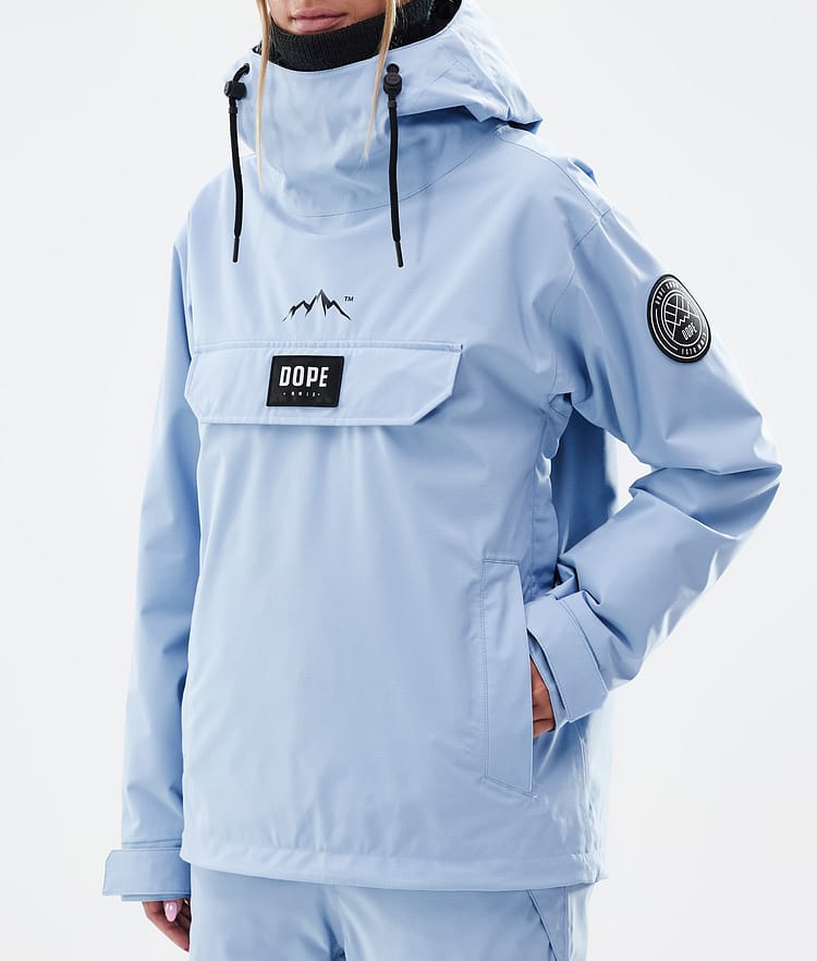 Dope Blizzard W Skijakke Dame Light Blue, Bilde 8 av 8