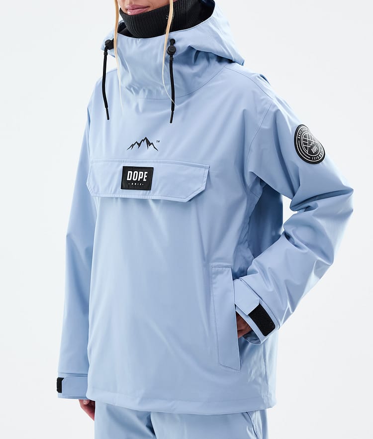Dope Blizzard W Snowboardjakke Dame Light Blue, Bilde 7 av 8