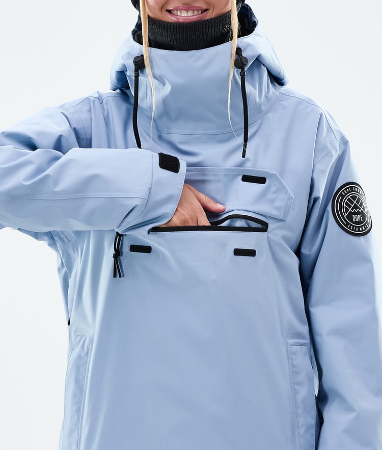 Dope Blizzard W Snowboardjakke Dame Light Blue, Bilde 8 av 8