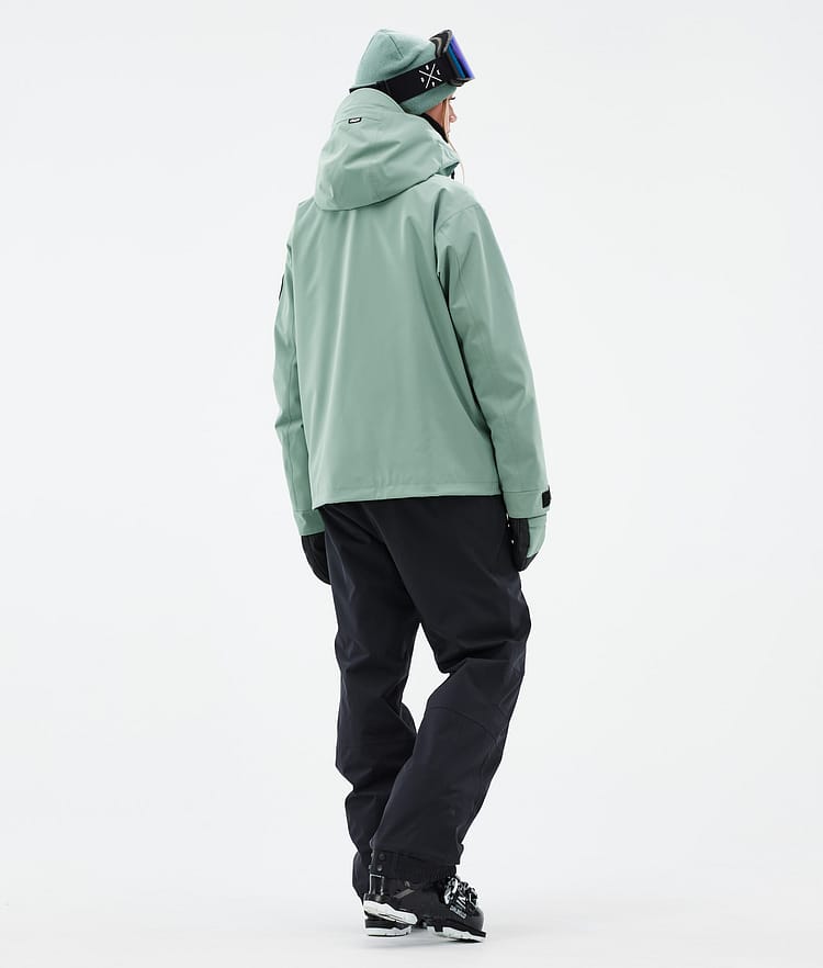 Dope Blizzard W Full Zip 24 Skijakke Dame Faded Green, Bilde 5 av 10