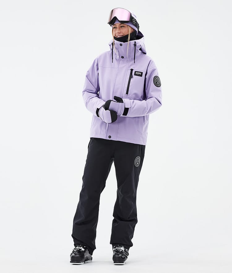 Dope Blizzard W Full Zip 24 Skijakke Dame Faded Violet, Bilde 3 av 10