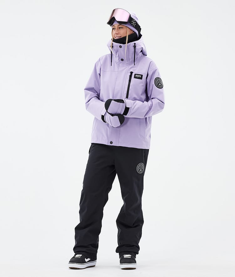 Dope Blizzard W Full Zip 24 Snowboardjakke Dame Faded Violet Renewed, Bilde 3 av 10