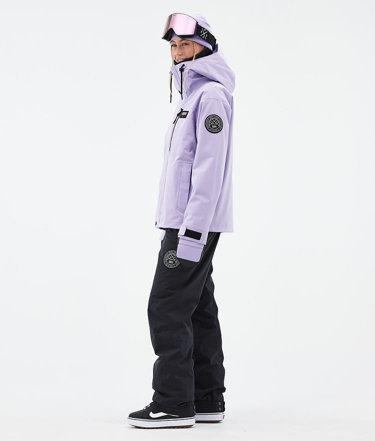 Dope Blizzard W Full Zip 24 Snowboardjakke Dame Faded Violet Renewed, Bilde 4 av 10
