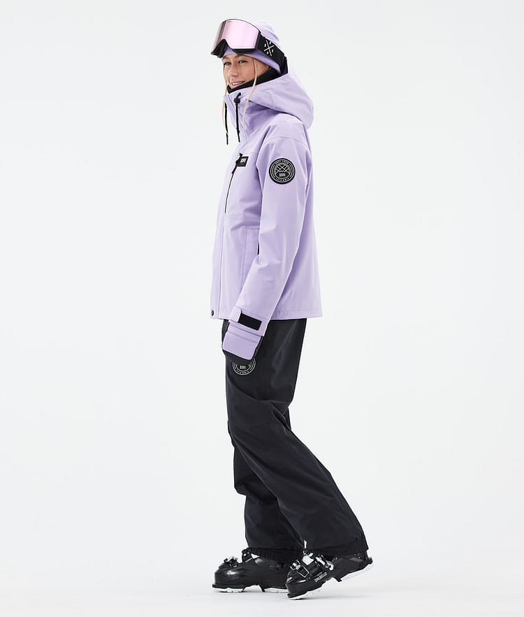 Dope Blizzard W Full Zip 24 Skijakke Dame Faded Violet, Bilde 4 av 10