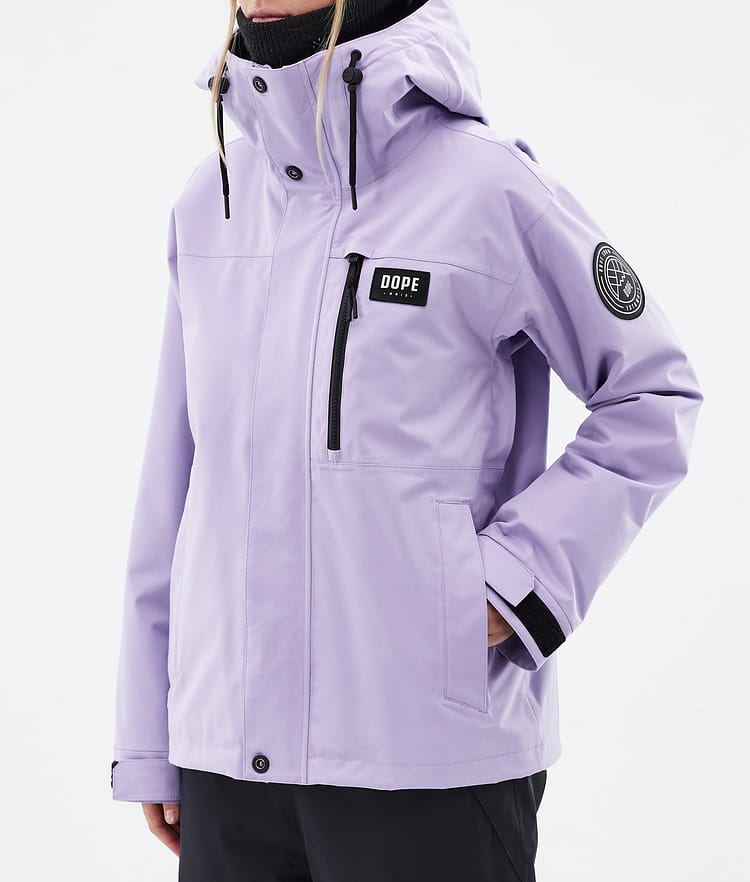 Dope Blizzard W Full Zip 24 Snowboardjakke Dame Faded Violet Renewed, Bilde 8 av 10