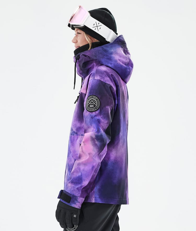 Dope Blizzard W Full Zip Snowboardjakke Dame Dusk