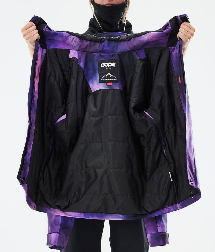 Dope Blizzard W Full Zip Snowboardjakke Dame Dusk Renewed, Bilde 9 av 9