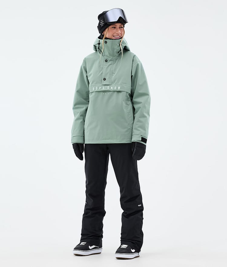 Dope Legacy W Snowboardjakke Dame Faded Green, Bilde 3 av 9