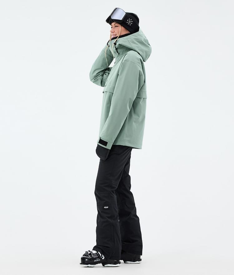 Dope Legacy W Skijakke Dame Faded Green, Bilde 3 av 8