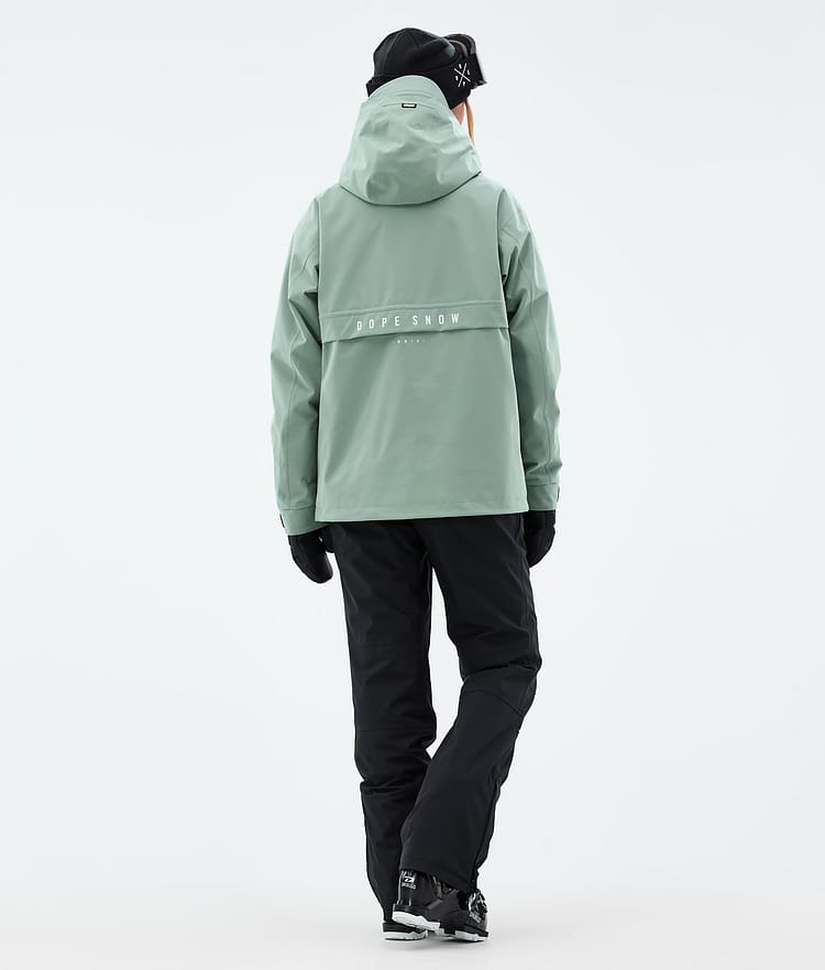 Dope Legacy W Snowboardjakke Dame Faded Green, Bilde 5 av 9