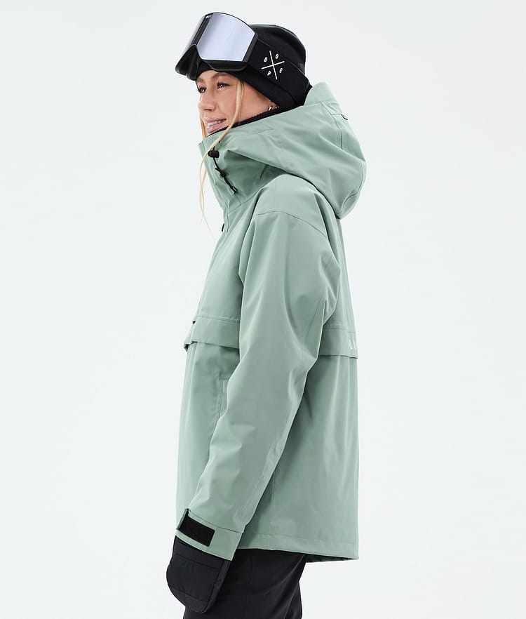 Dope Legacy W Snowboardjakke Dame Faded Green, Bilde 6 av 9