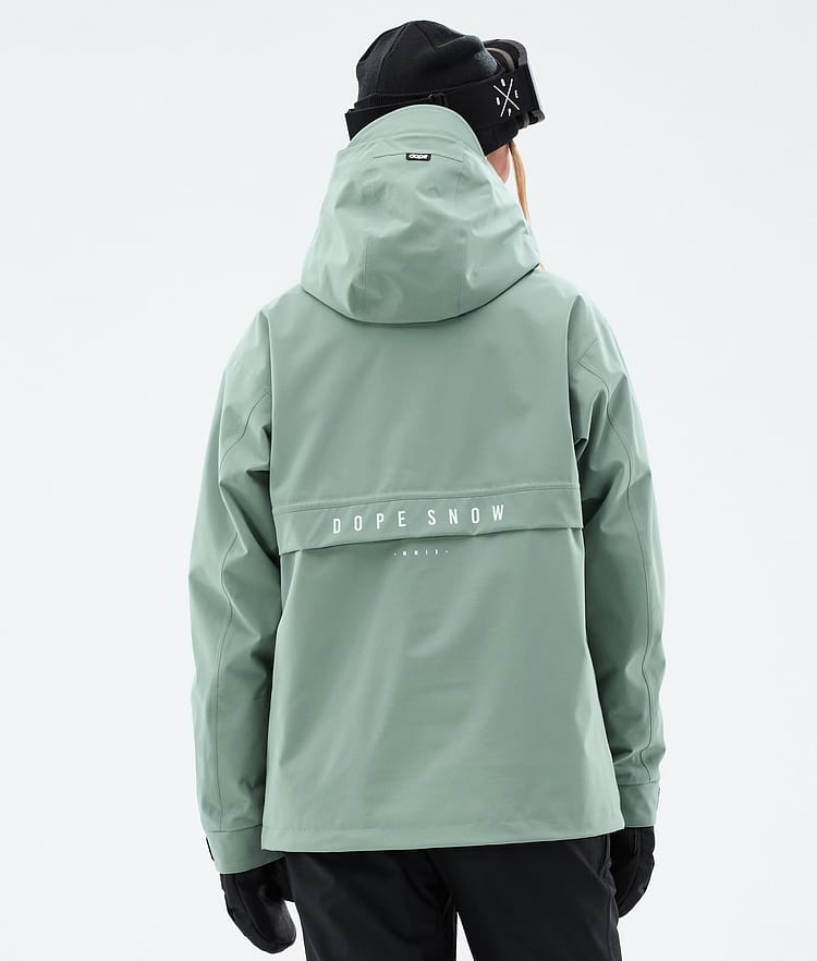 Dope Legacy W Snowboardjakke Dame Faded Green, Bilde 7 av 9
