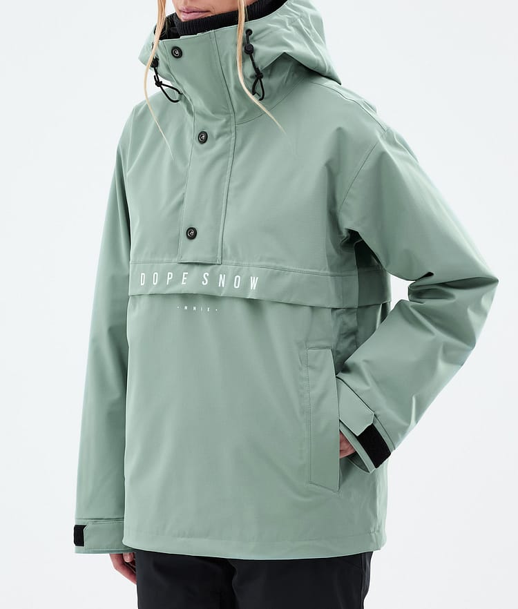 Dope Legacy W Snowboardjakke Dame Faded Green, Bilde 8 av 9