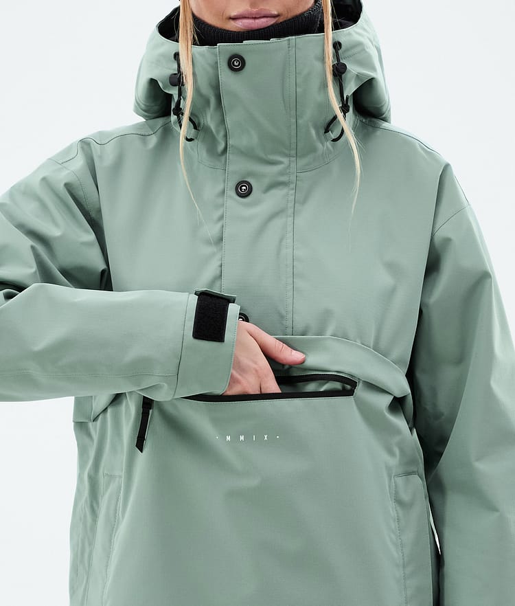 Dope Legacy W Snowboardjakke Dame Faded Green, Bilde 9 av 9